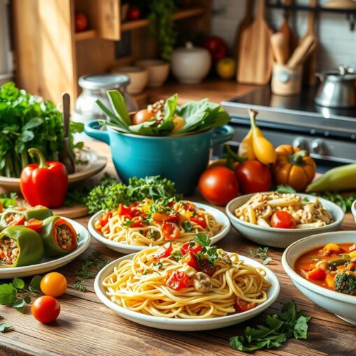 Familienfreundliche vegetarische Rezepte