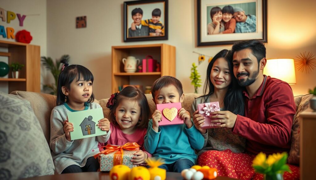 Familienritual Verabschiedung