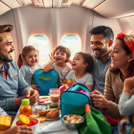 Tipps für die Reise mit Kindern im Flugzeug