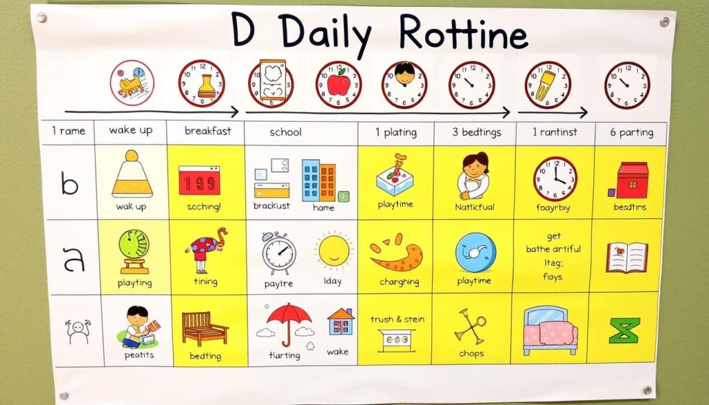 Visuelle Strukturhilfen