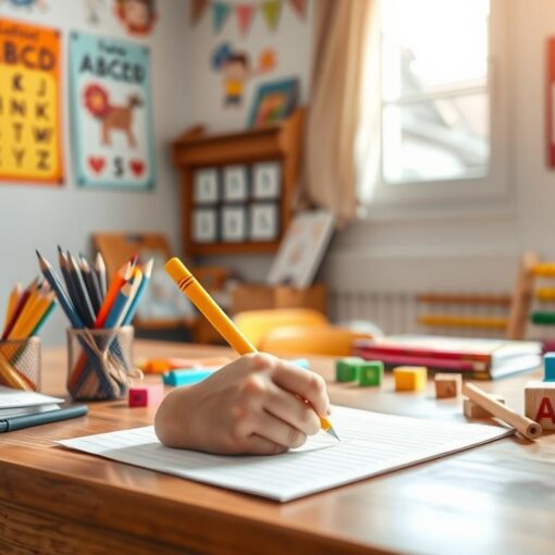 Buchstaben schreiben lernen