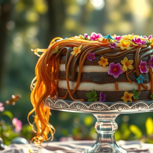 Rapunzel Torte