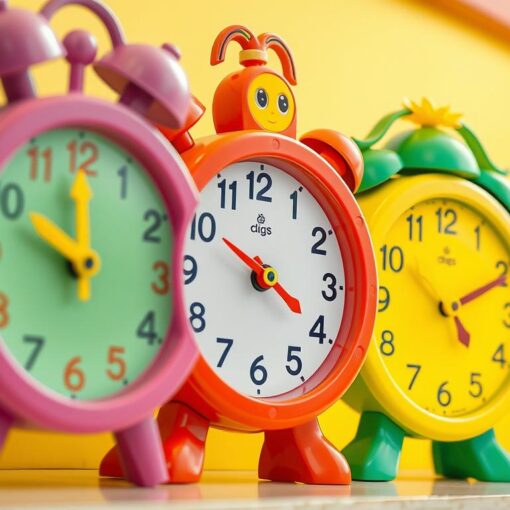 Uhr lernen Kinder