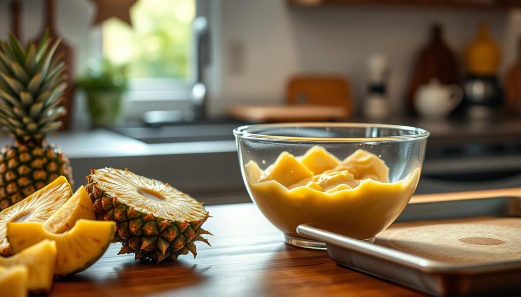 Ananaskuchen backen Ananaskuchen backen