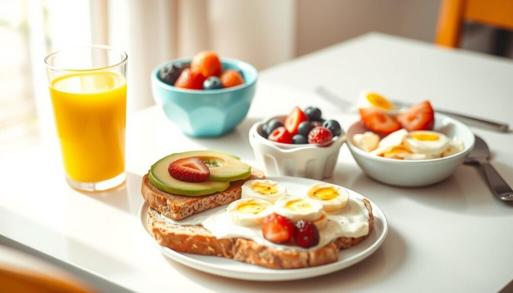Ausgewogenes Frühstück