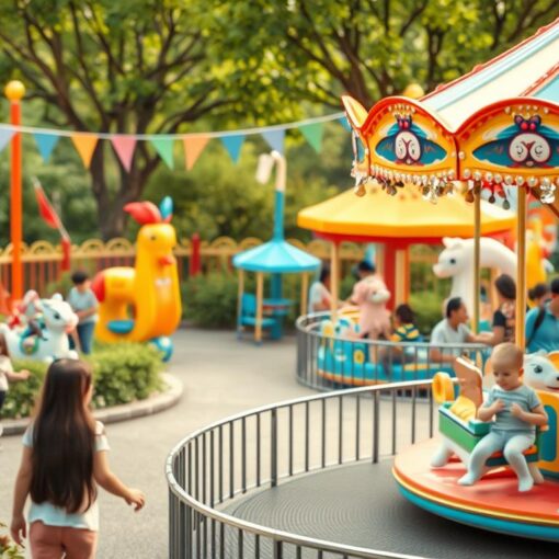 Freizeitpark für Kleinkinder