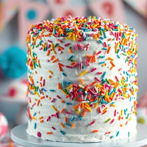 Konfetti Kuchen