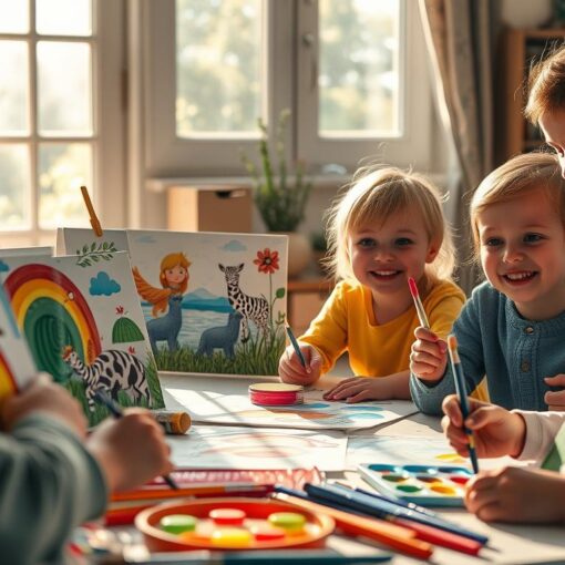 malen nach Zahlen Kinder