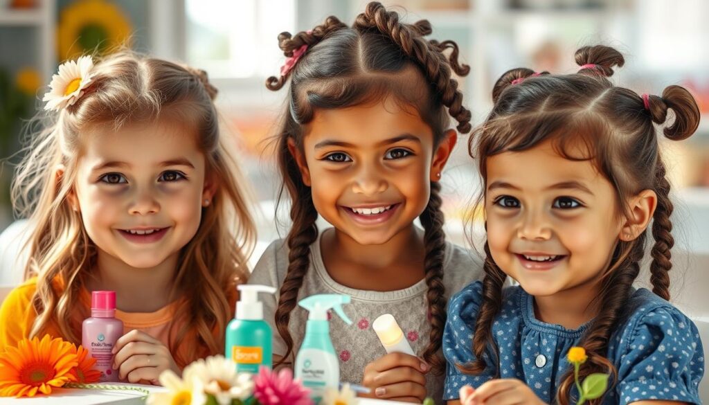 Kinderhaar Pflege und Gesundheit