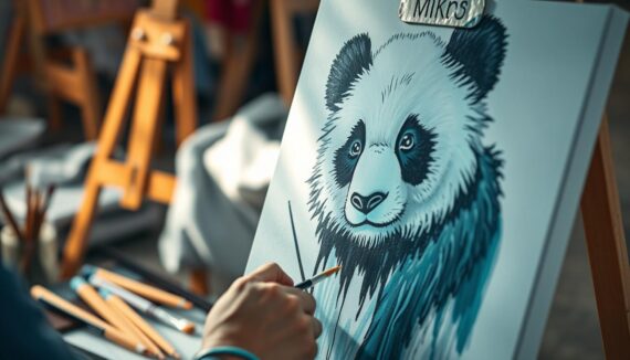 So einfach ist Panda malen: Schritt-für-Schritt-Anleitung
