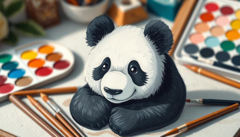 So einfach ist Panda malen: Schritt-für-Schritt-Anleitung