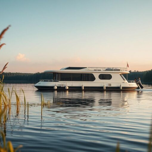 Hausboot auf der Müritz mieten