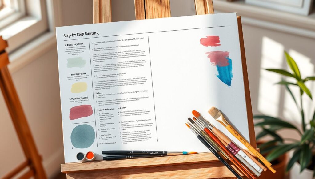 Malen nach Zahlen Anleitung