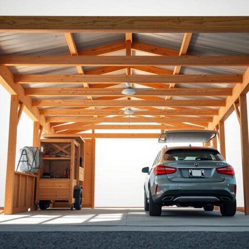 Carport selber bauen