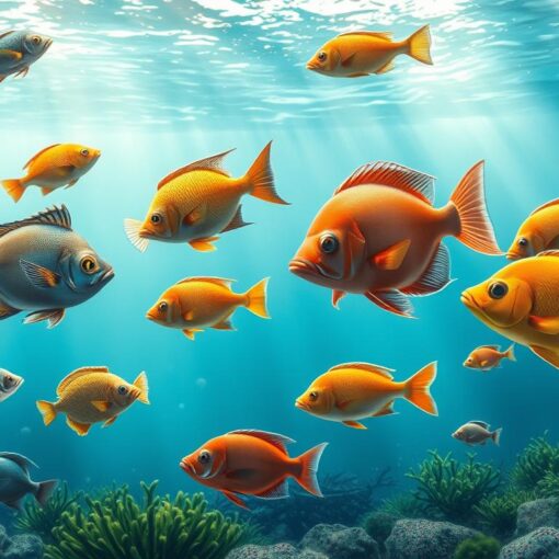 Fische zeichnen leicht