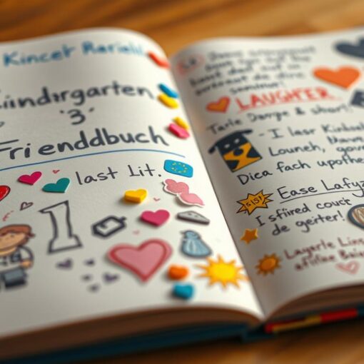 Kindergarten Freundebuch
