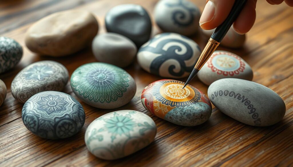 Steine bemalen Techniken