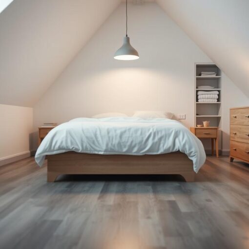 Ideen für kleine Schlafzimmer mit Dachschräge