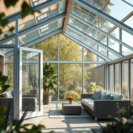 Wintergarten aus Alu