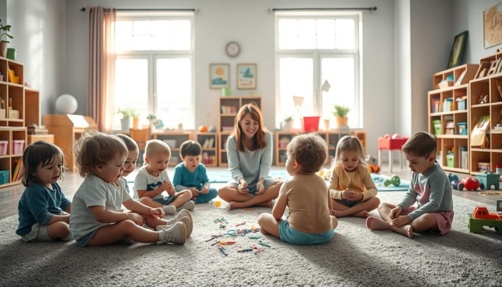Frühkindliche Bildung im Kindergarten