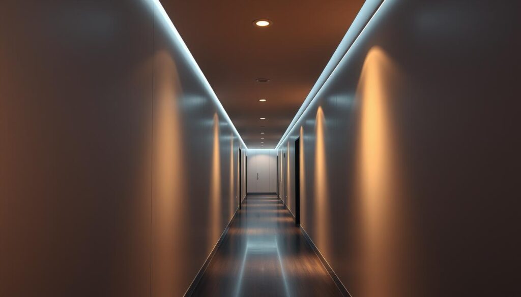 Moderne Beleuchtungskonzepte für schmale Flure Moderne Beleuchtungskonzepte für schmale Flure