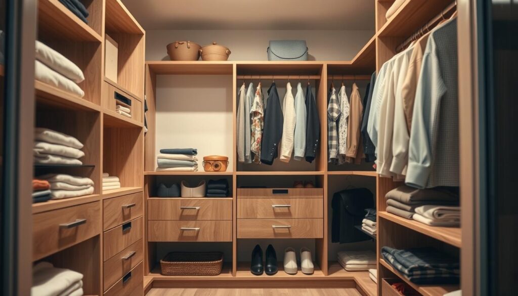 Kleiderschrank Aufbewahrungstechniken