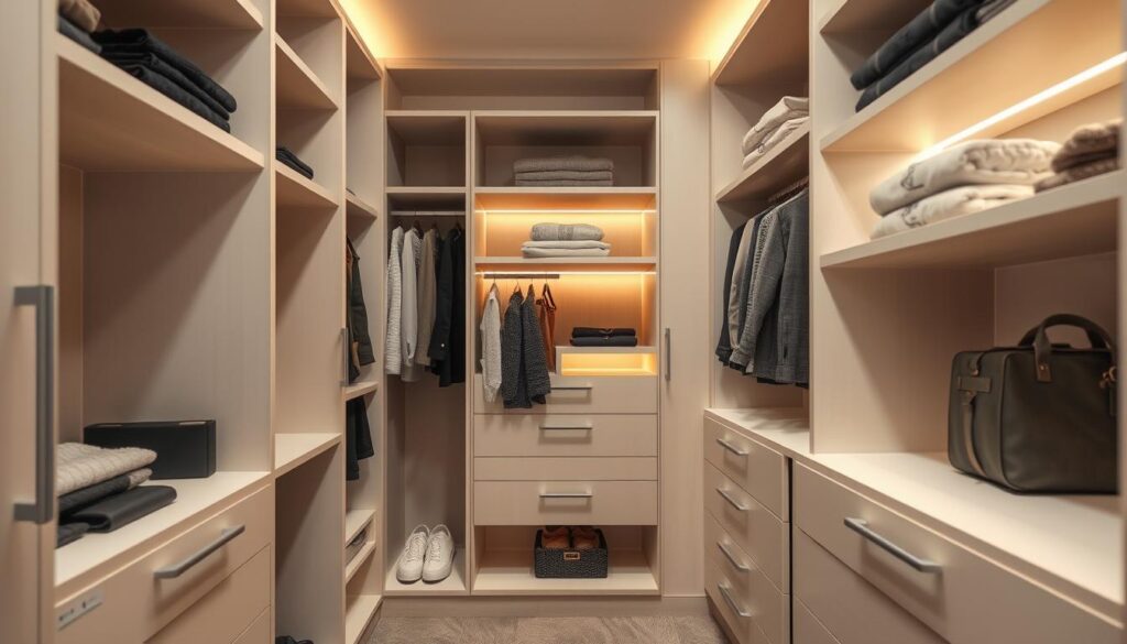 Kleiderschrank Raumoptimierung