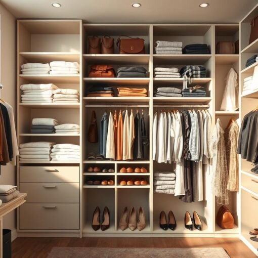 Kleiderschrank organisieren