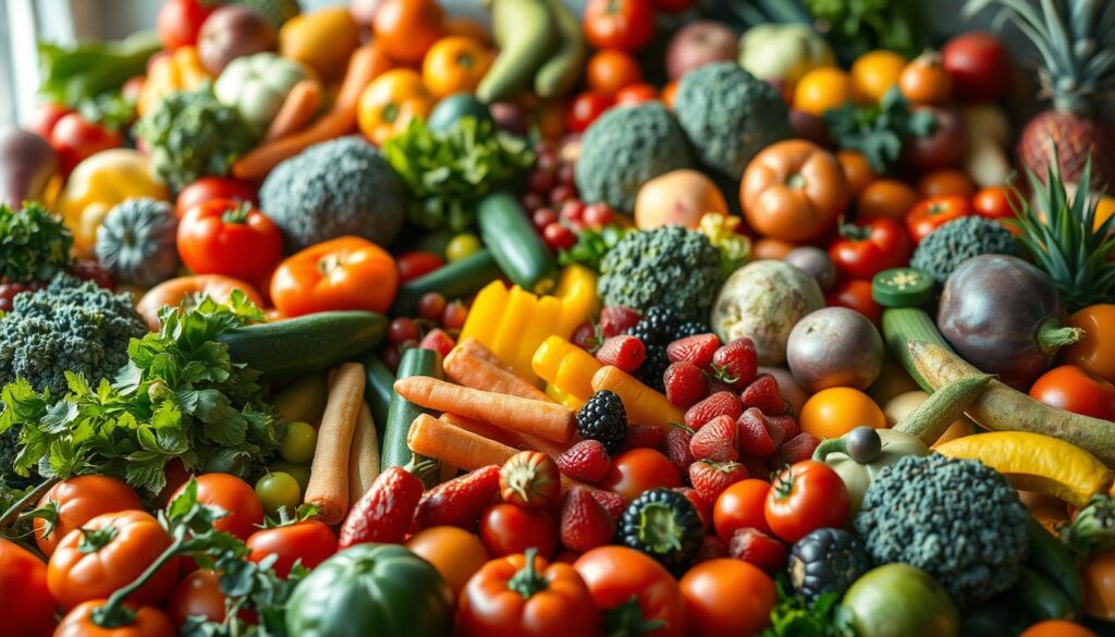 Obstvielfalt und Gemüsesorten für Kinder