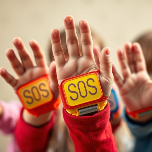 SOS Armband Kinder