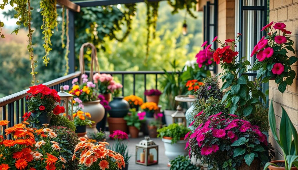 Saisonale Balkondekoration Saisonale Balkondekoration
