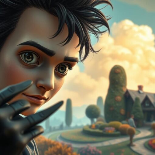 Edward mit den Scherenhänden Kinderbuch