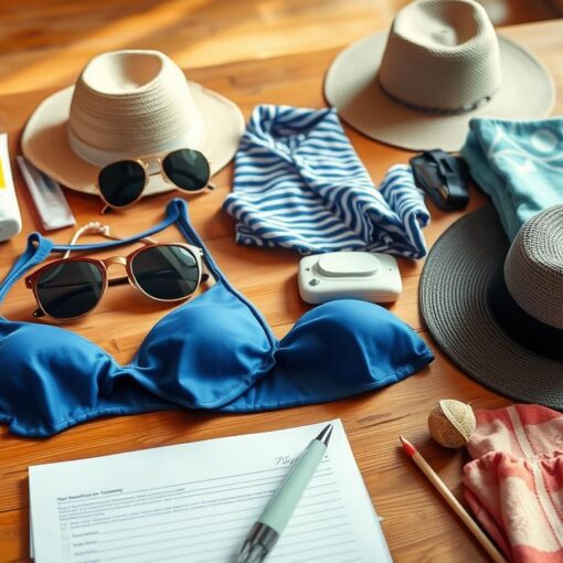 Packliste für den Urlaub