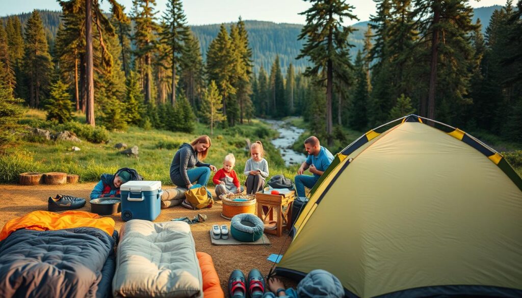 Familien Camping Ausrüstung Familien Camping Ausrüstung