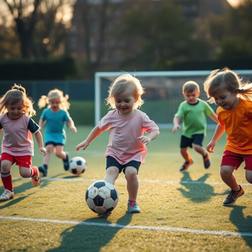 Fussball für Kleinkinder