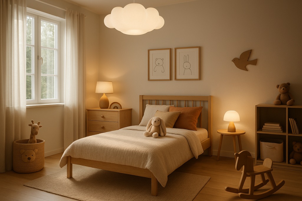 Sicherheit & Stil bei Kinderzimmerlampen