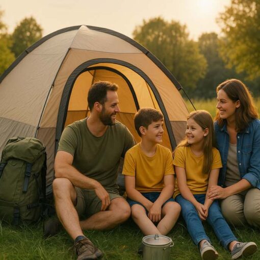Zelten mit Kindern