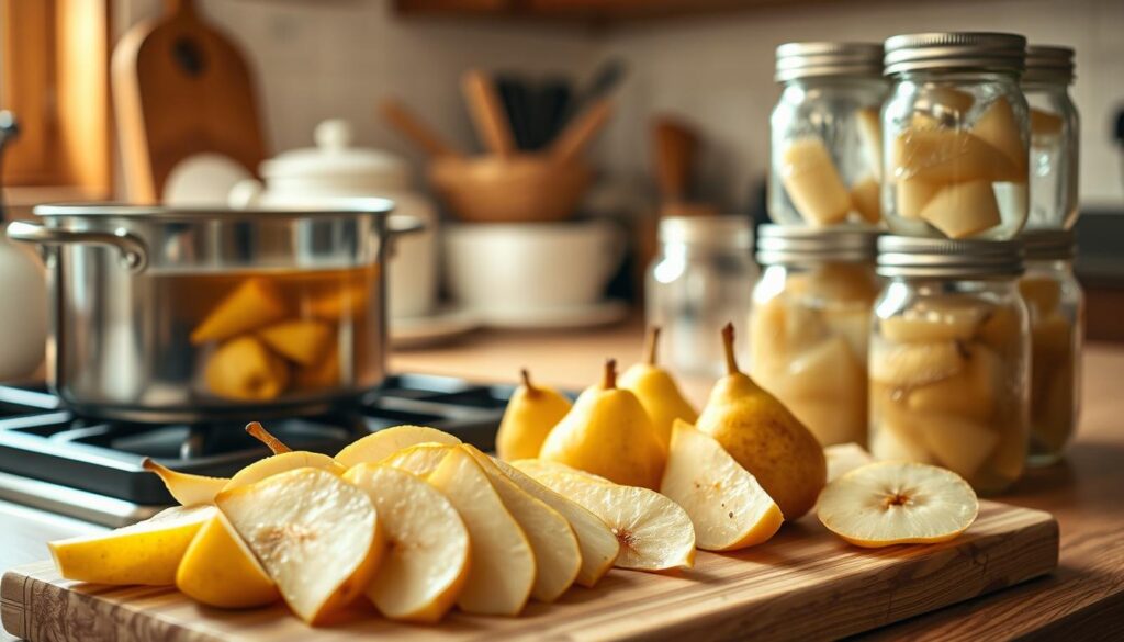 Birnen einkochen Rezept Zubereitung Birnen einkochen Rezept Zubereitung