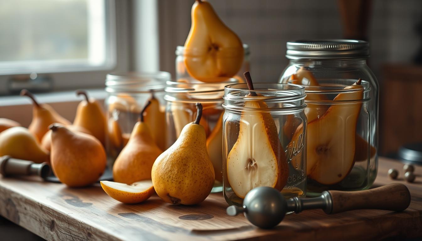 Birnen einkochen