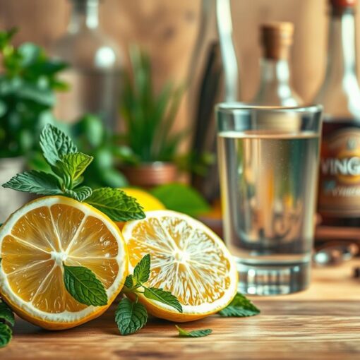 Hausmittel gegen Fruchtfliegen Zitrone