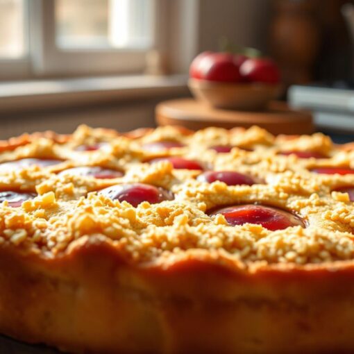 Pflaumenkuchen mit Streusel Blech