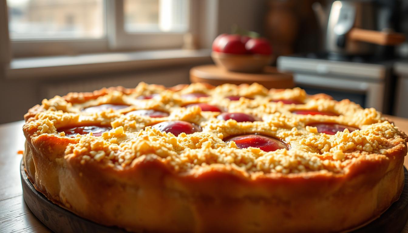 Pflaumenkuchen mit Streusel Blech