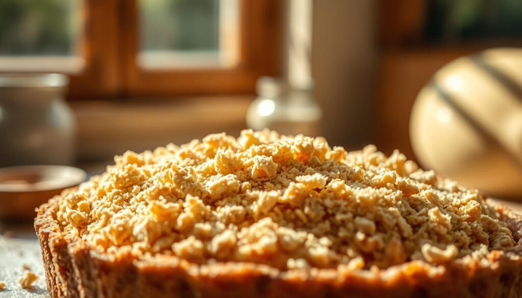 Streusel verarbeiten Streusel verarbeiten