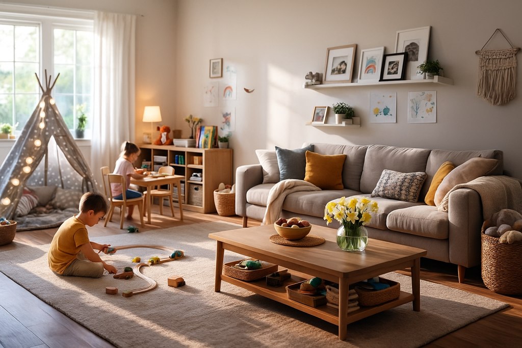 Wandgestaltung, die flexibel bleibt