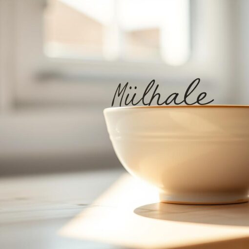 Müslischale mit Namen