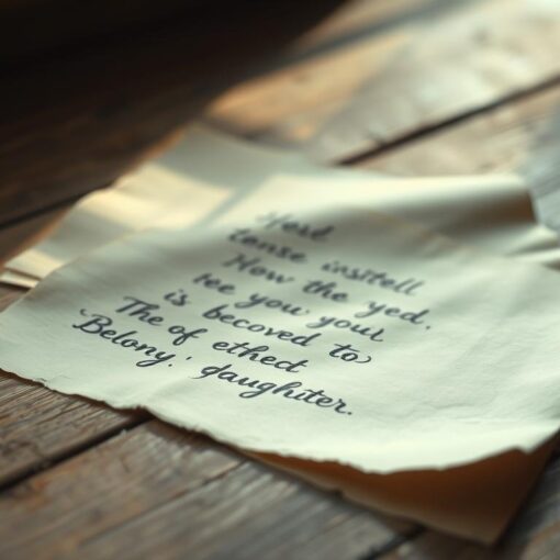 Brief an meine Tochter