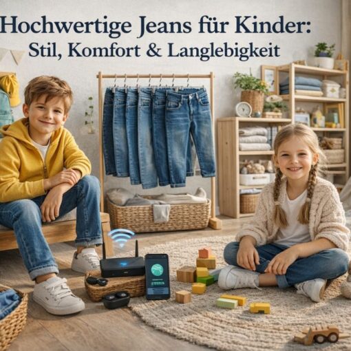Jeans im Kinderkleiderschrank