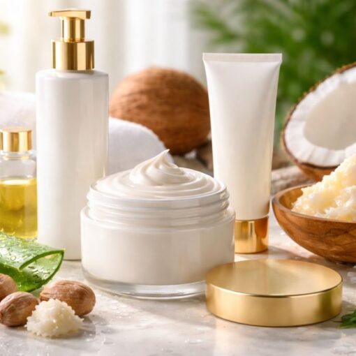 Körpercreme bietet langanhaltende Feuchtigkeit