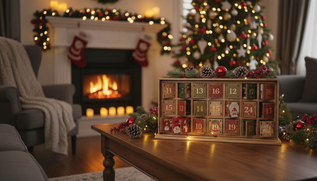 Platzierung Adventskalender Zuhause