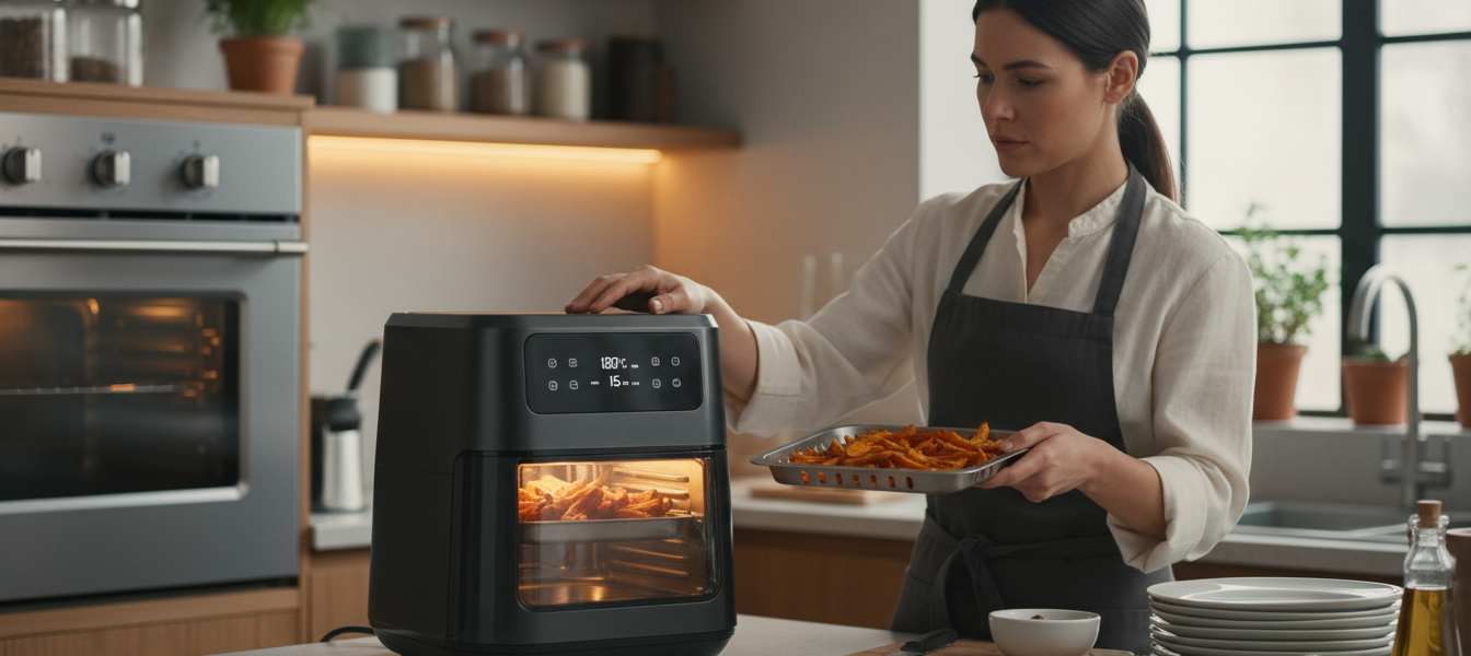 Umrechnung Backofen Heißluftfritteuse